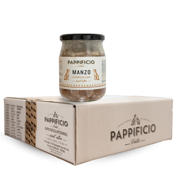 Vasocottura Manzo - pacco da 8 pezzi da 475g
