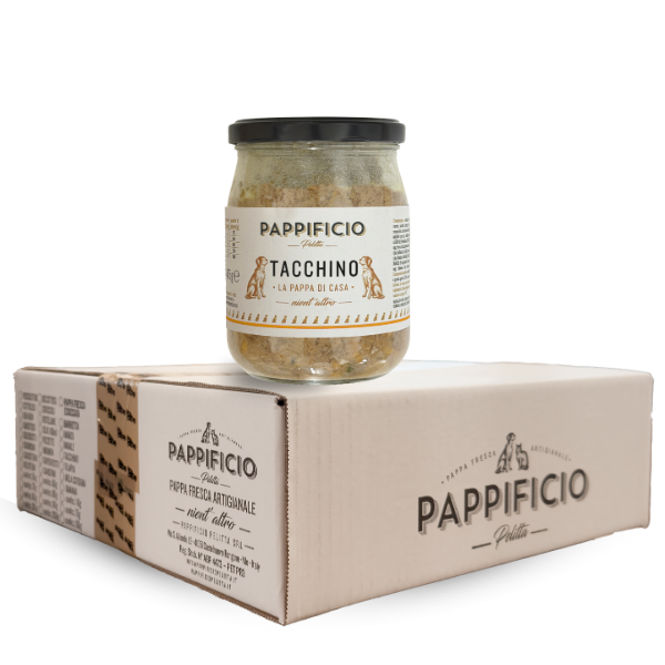 Vasocottura Tacchino - Pacco da 8 pezzi da 475g